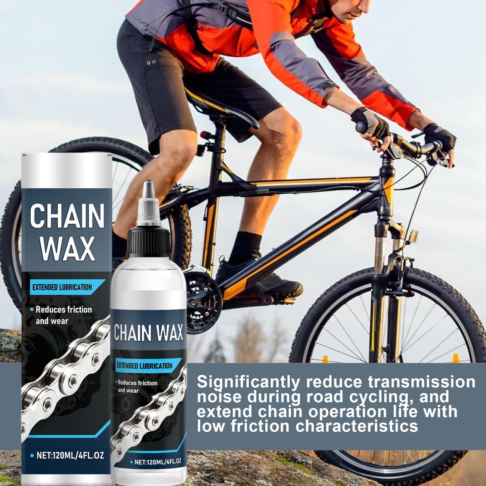 Bicycle Chain Lubricant - น้ำมันหล่อลื่นโซ่จักรยาน 120 มล. น้ำมันหล่อลื่นโซ่จักรยาน น้ำมันหล่อลื่นทุกสภาพอากาศ สำหรับจักรยานเสือภูเขา