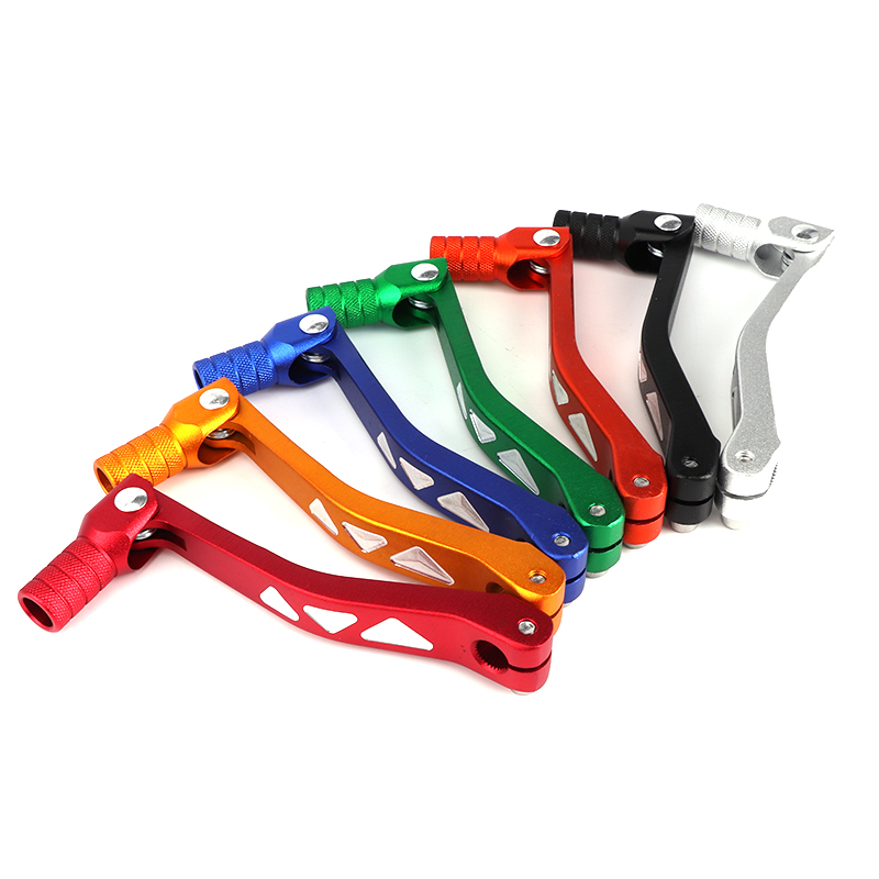 Cyclocross Gearing - รถจักรยานยนต์รถจักรยานยนต์ CNC อลูมิเนียมพับเกียร์ SHIFTER Shift Lever