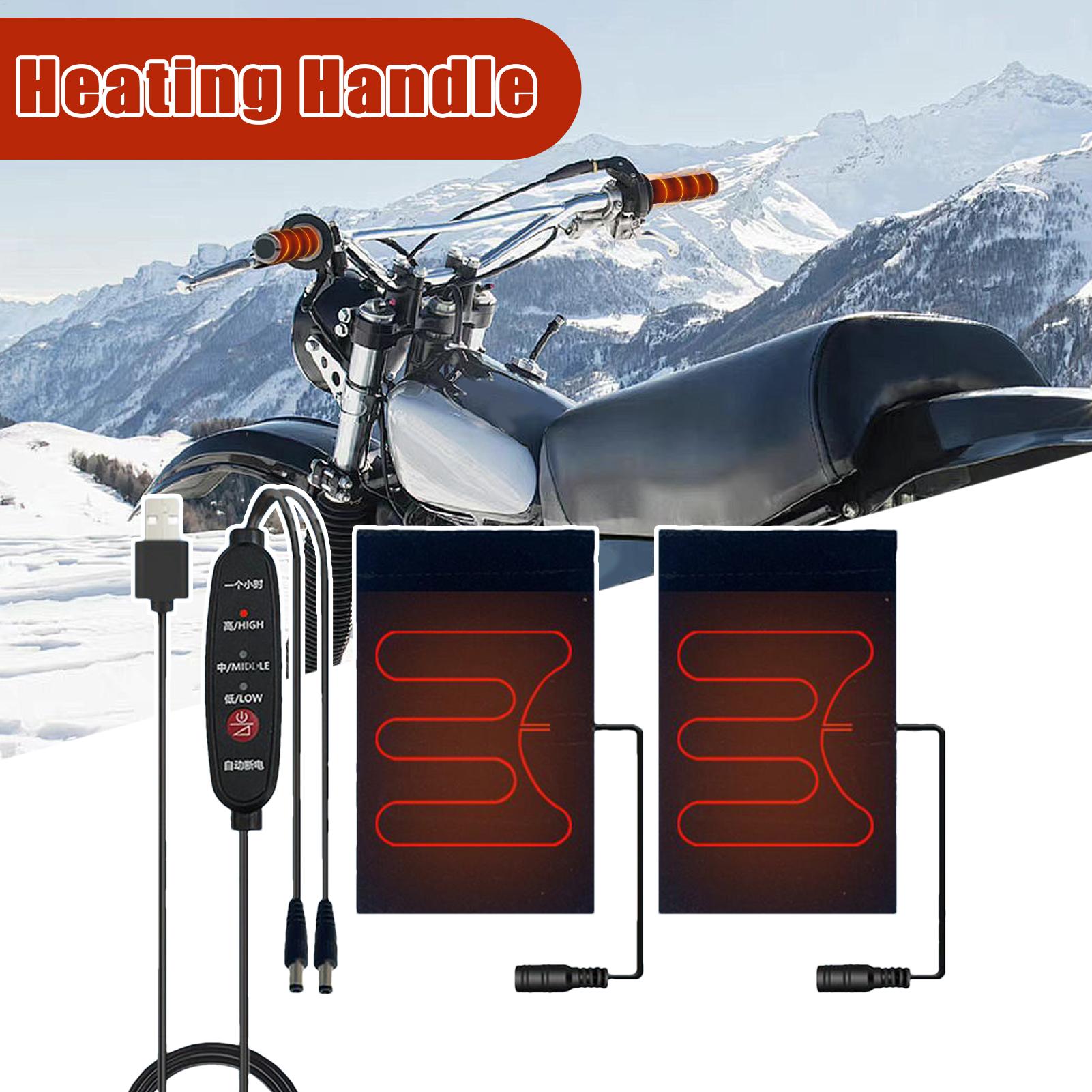 ที่จับแฮนด์แบบอุ่น 5V ที่จับแฮ - Cycling Gear Temperature บทวิจารณ์และราคา
