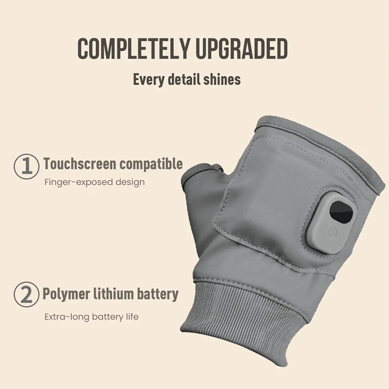 ถุงมือทำความร้อนแบบชาร์จ USB พ - Cycling Gear Temperature บทวิจารณ์และราคา