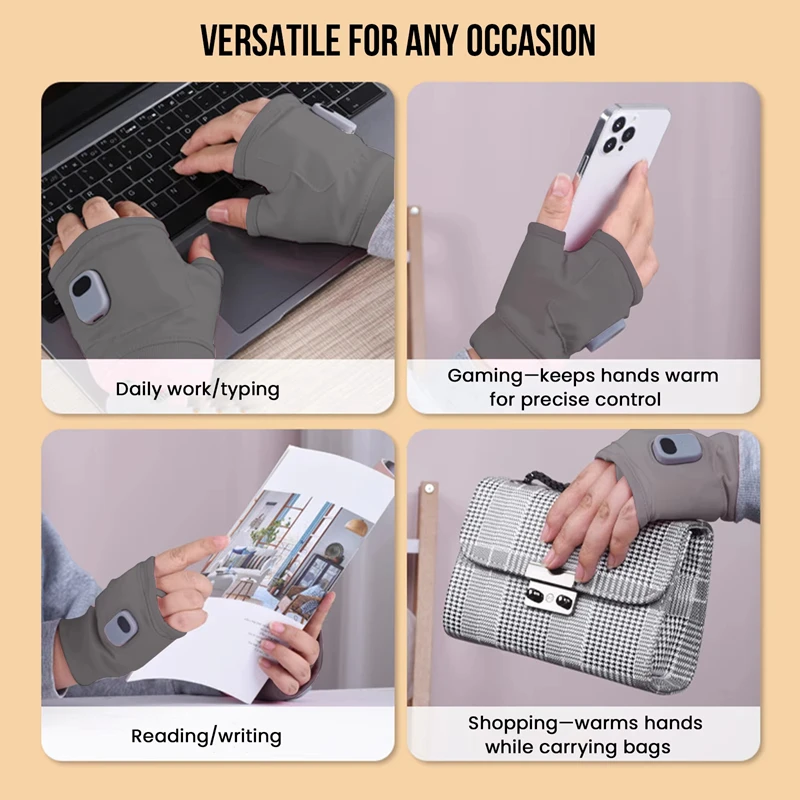 ถุงมือทำความร้อนแบบชาร์จ USB พ - Cycling Gear Temperature บทวิจารณ์และราคา