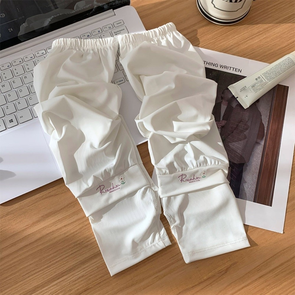 ปลอกแขนกันแดดผ้าไหมน้ำแข็งปักล - Cycling Glove บทวิจารณ์และราคา