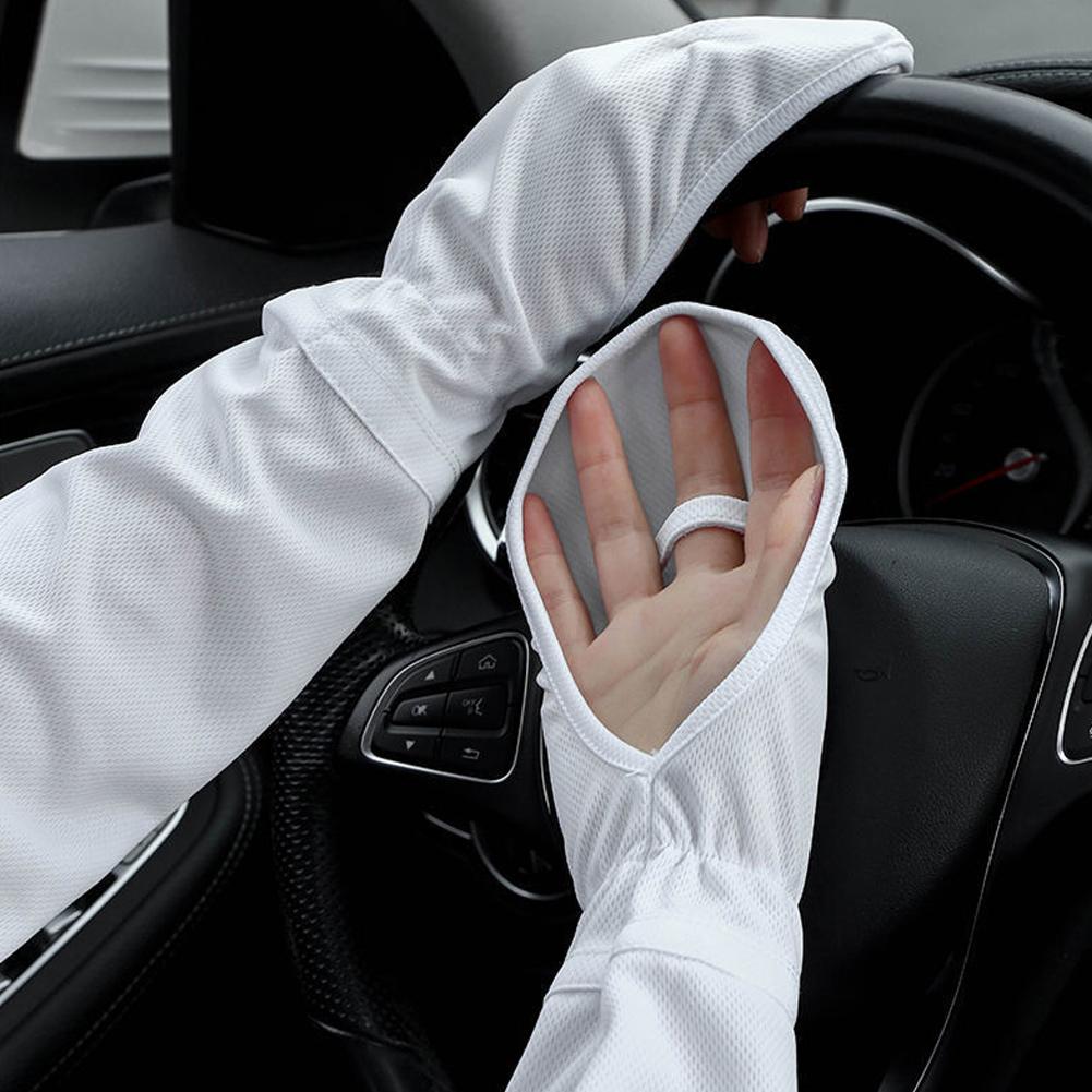 สีทึบถุงมือผ้าไหมน้ําแข็งขนาดใ - Cycling Glove บทวิจารณ์และราคา