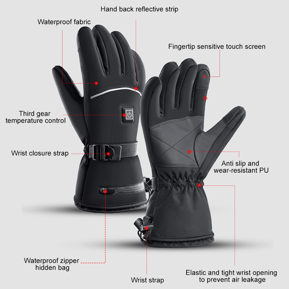 ถุงมืออุ่นหน้าจอสัมผัส ถุงมืออ - Cycling Gear Temperature บทวิจารณ์และราคา