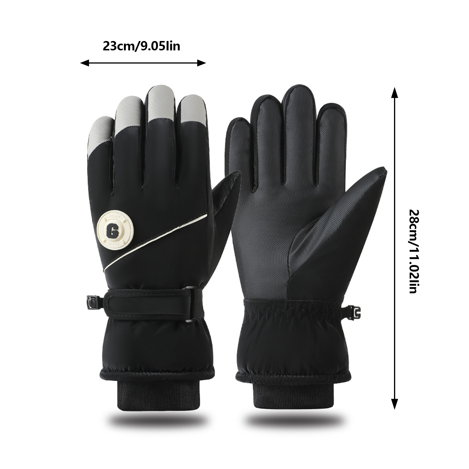 ถุงมือสกีสำหรับผู้ใหญ่ สำหรับก - Cycling Gear In Winter บทวิจารณ์และราคา